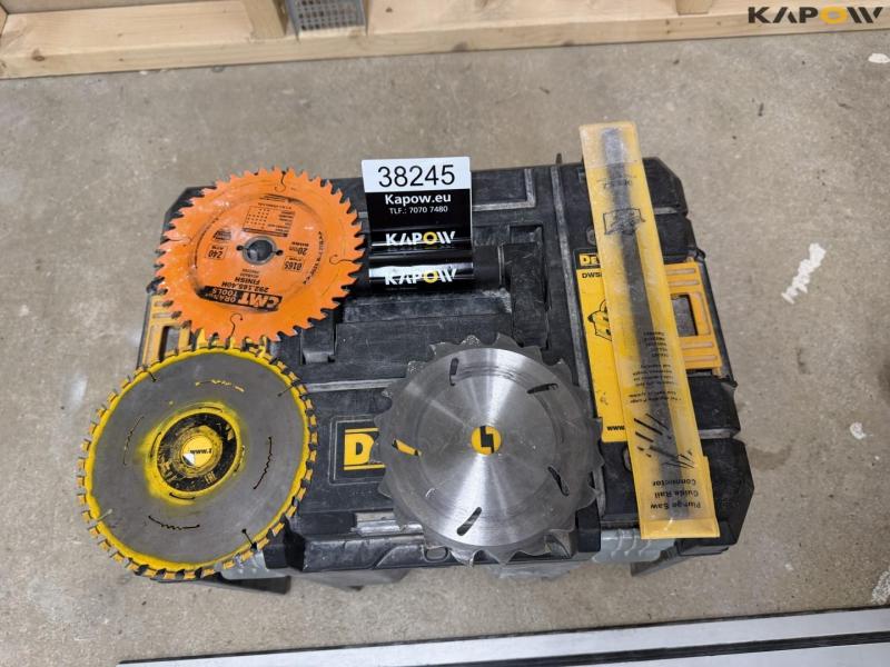 Dewalt plunge-cut saw + circular saw and rail 13