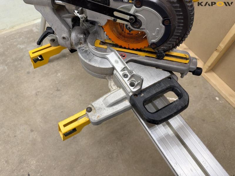 Dewalt miter saw on battery 7