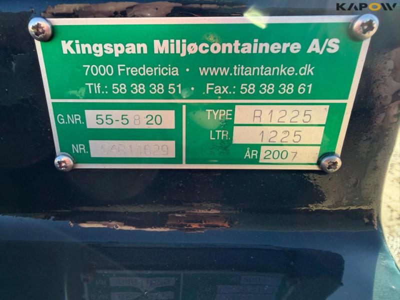 Diesel tank 1225 liters 5