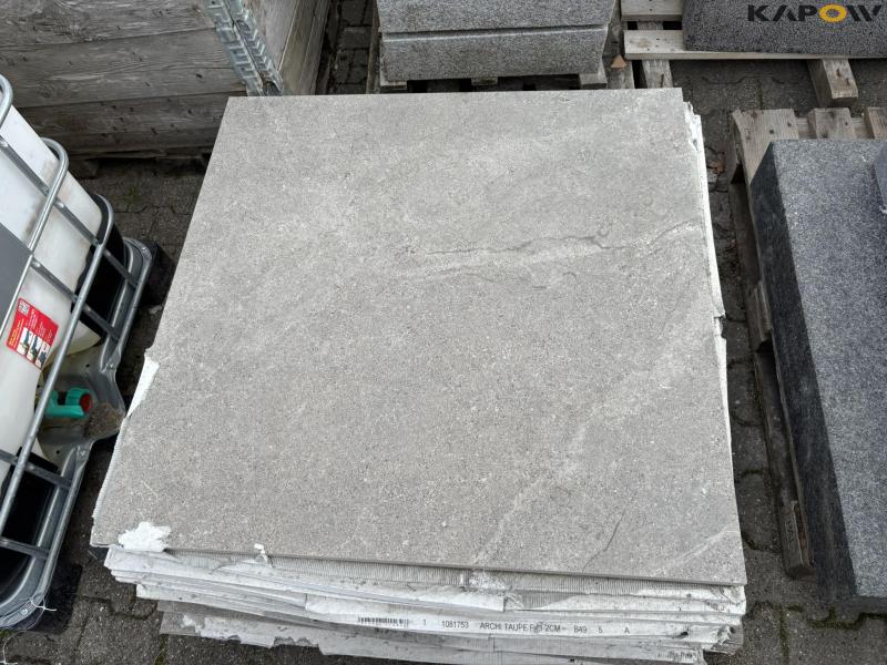 Various paving stones 62