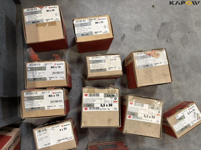 Various bolts, screws and nuts 21