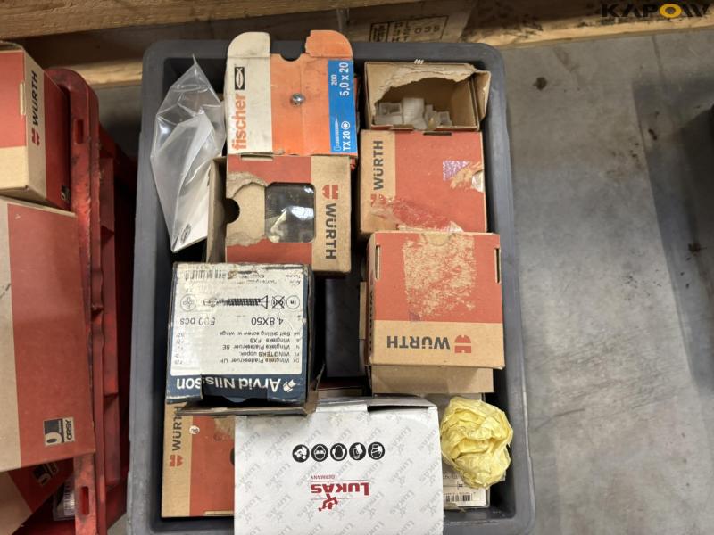 Various bolts, screws and nuts 24