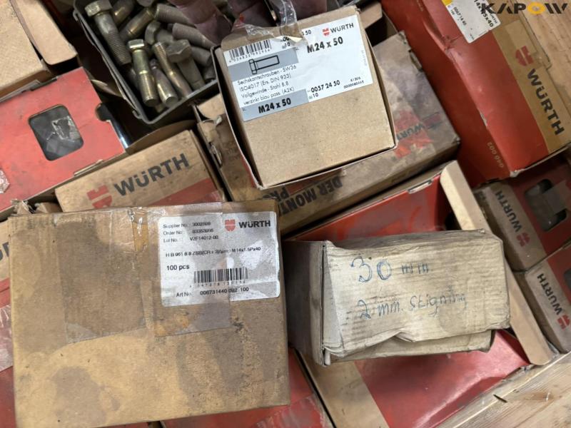 Various bolts, screws and nuts 50