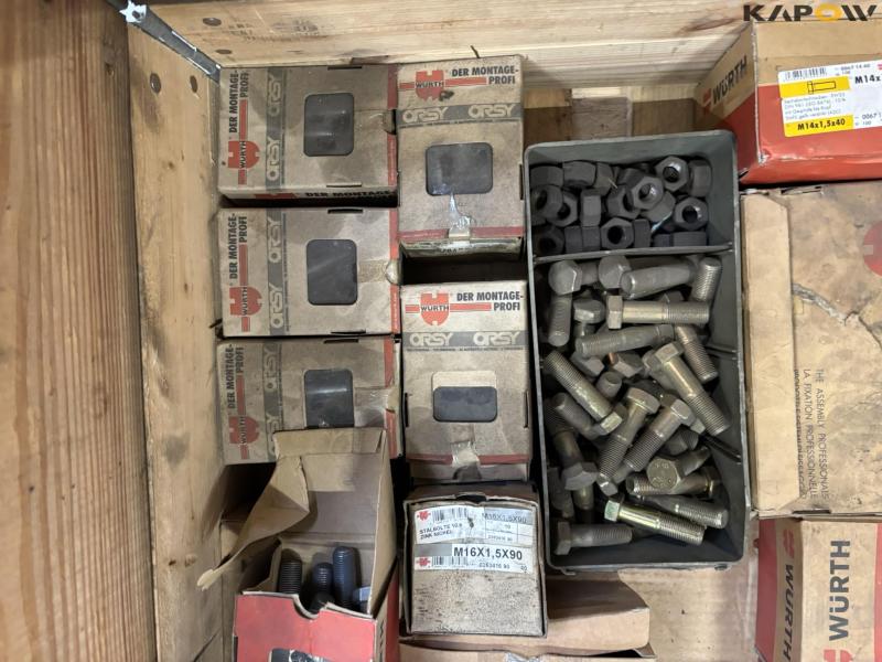 Various bolts, screws and nuts 58