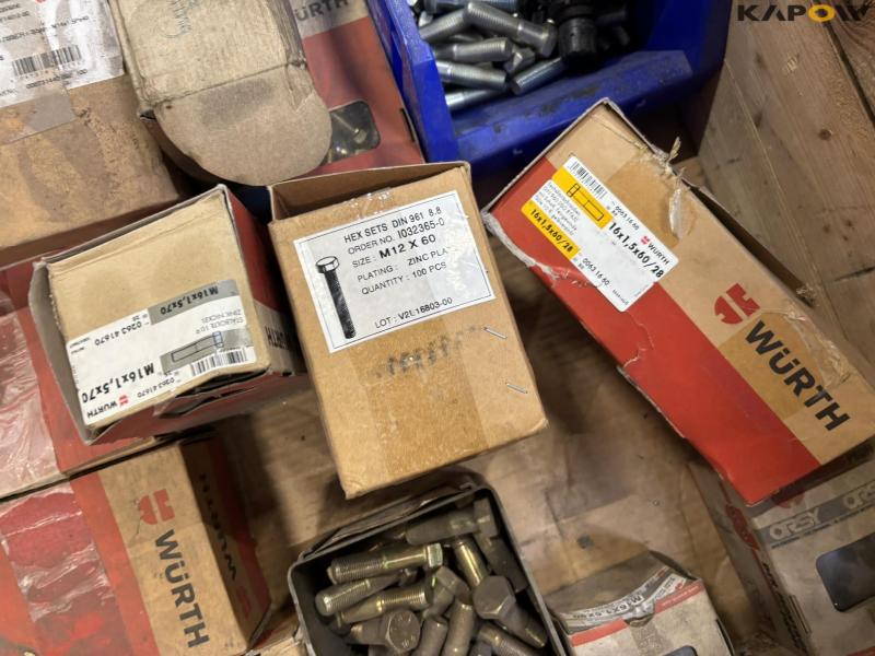 Various bolts, screws and nuts 61