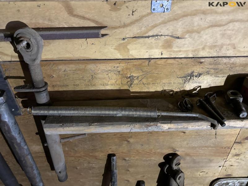 Various parts on wall 21