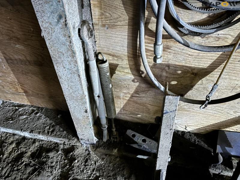 Various parts on wall 33