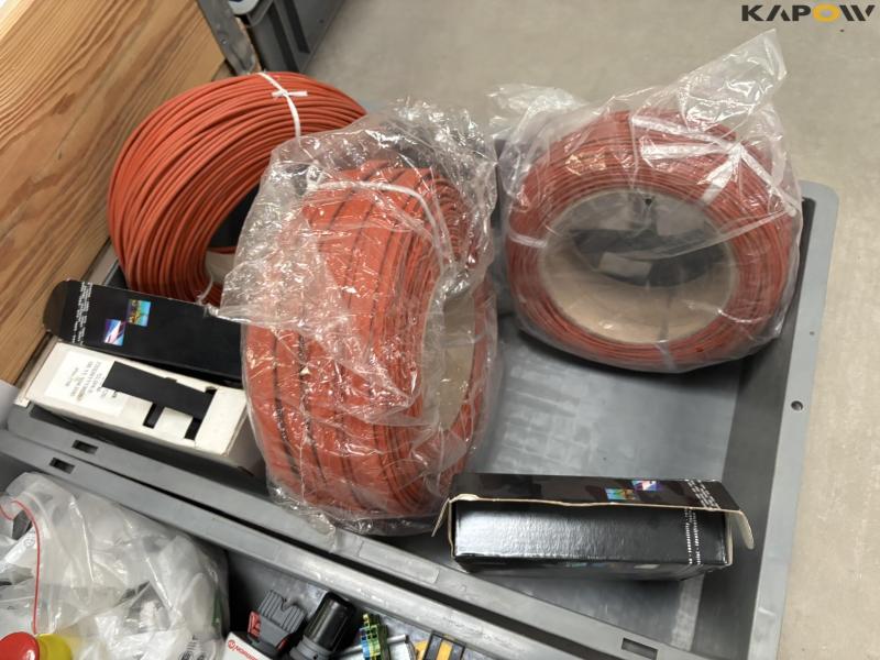 Various electrical parts - new 17