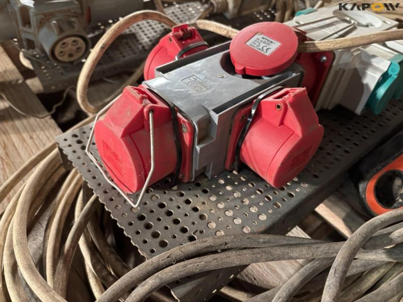 Various electrical parts 17