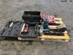 Various power tools and workshop equipment from service vehicle 4