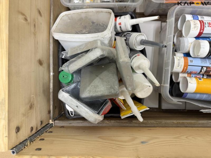 Various consumables 17