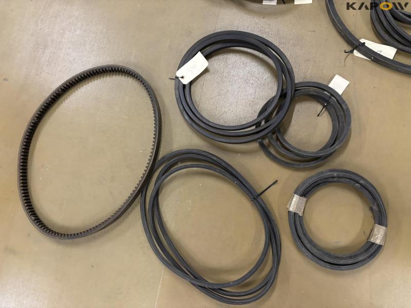 Various V-belts/drive belts - new 3