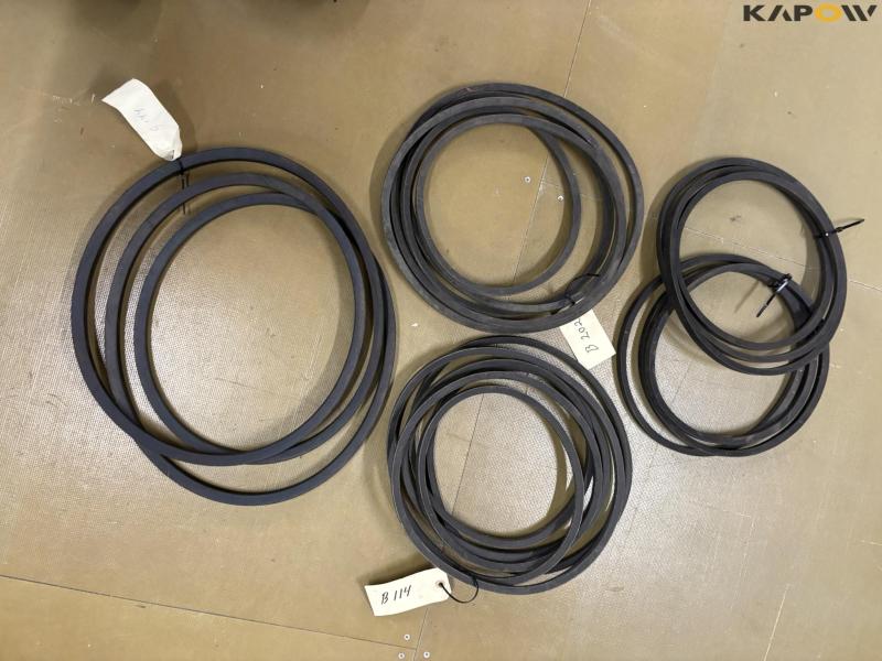 Various V-belts/drive belts - new 7