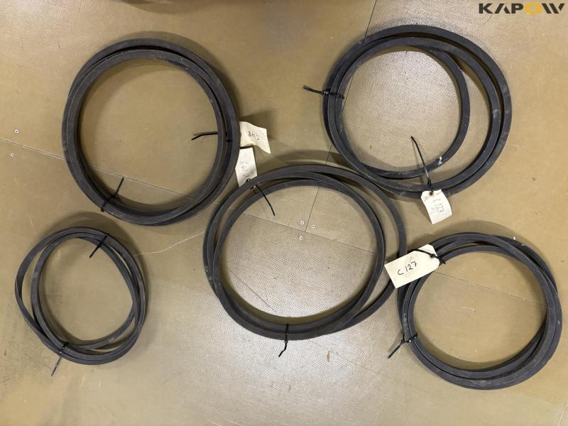 Various V-belts/drive belts - new 9