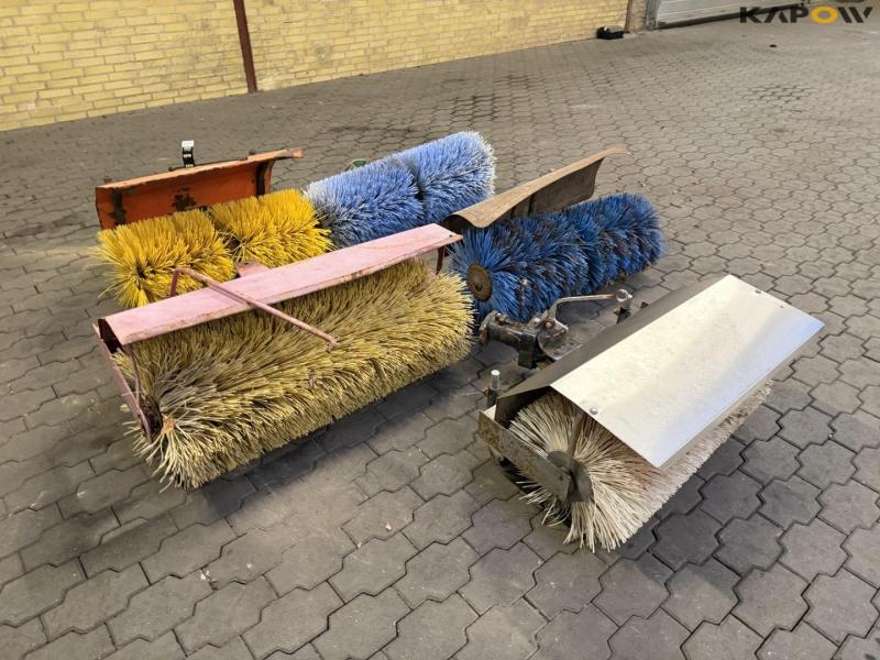 Various brooms 3
