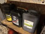 Various oils and chemicals 26