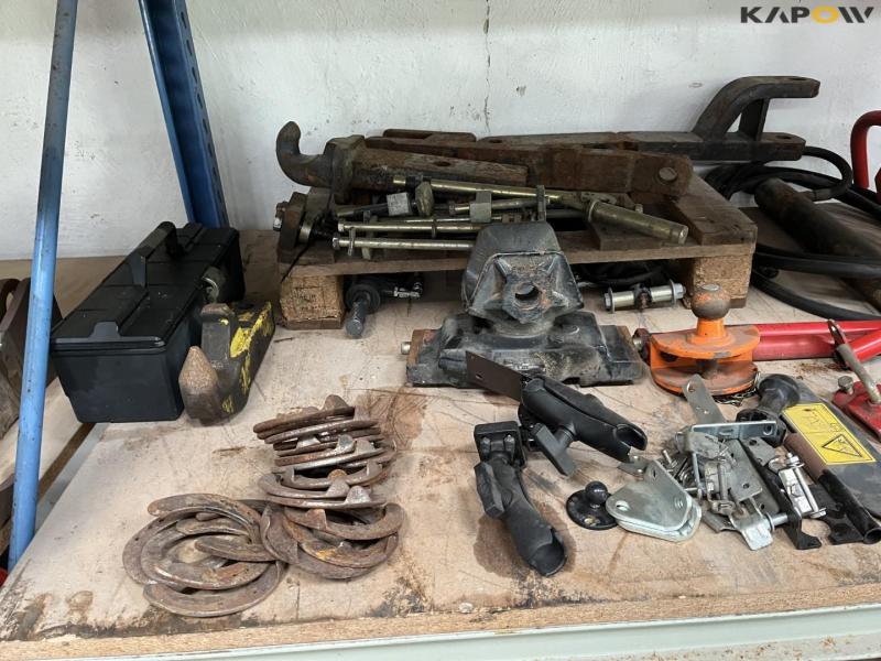Miscellaneous on pallet rack 9