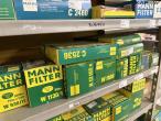 Various spare parts 69