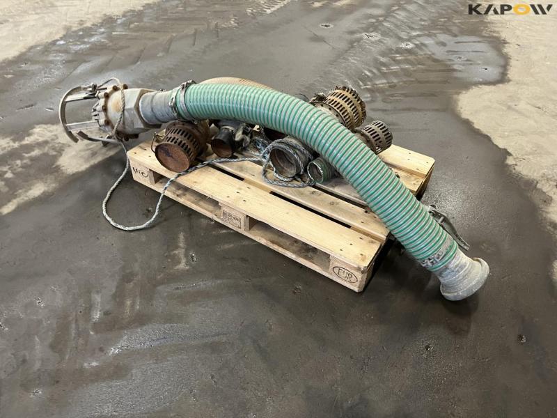 Various hoses and nozzles for sludge vacuum cleaners 5