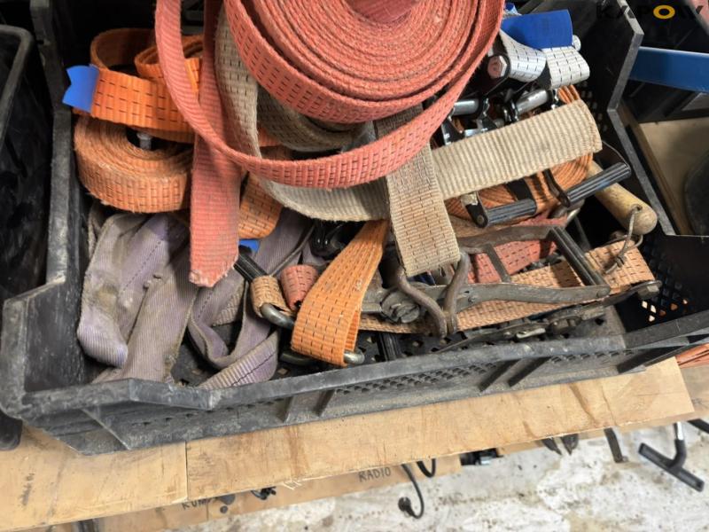 Various tools and straps 25