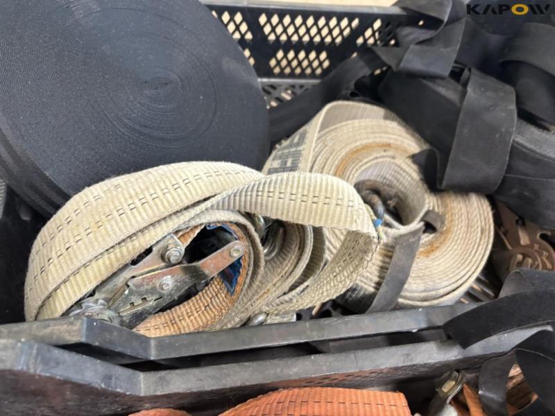 Various tools and straps 30