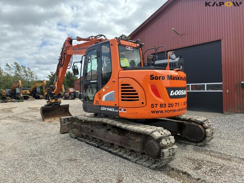 Doosan DX140LCR-5 excavator 7