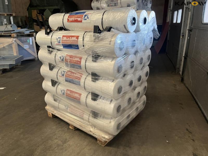 Ecobull 130cmX3000m round bale net- new 1