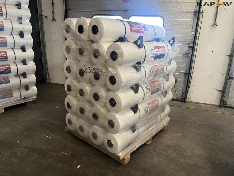 Ecobull 130cmX3000m round bale net- new 3