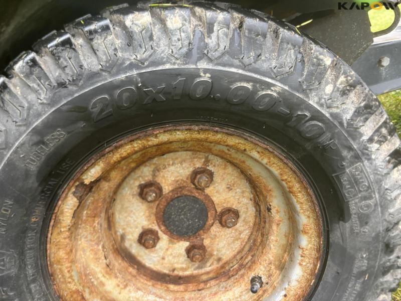 Egholm City Ranger 2200 with broom and salt spreader 22