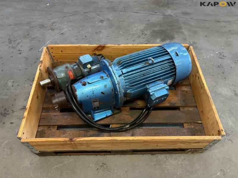 Electric motor with gearbox 6
