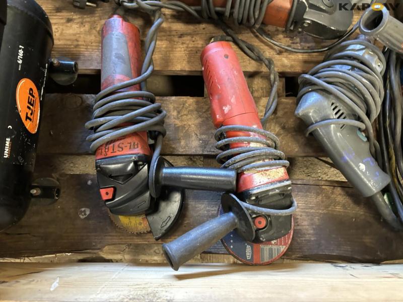 Power tools and compressor 11