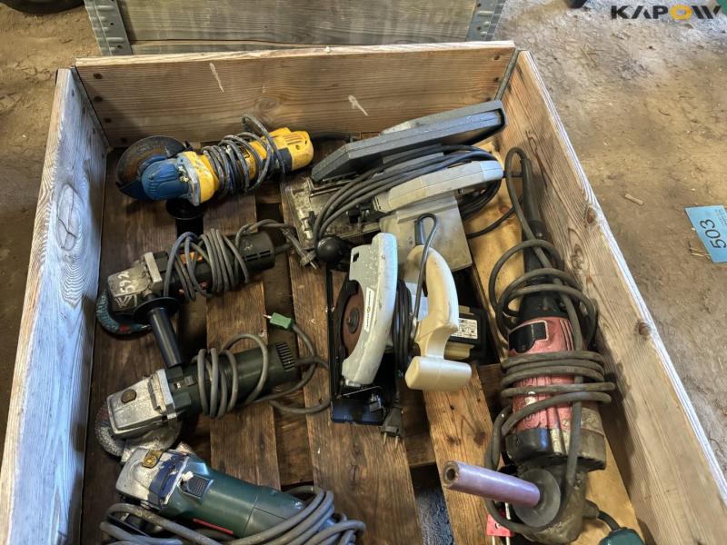 Power tools and compressor 4
