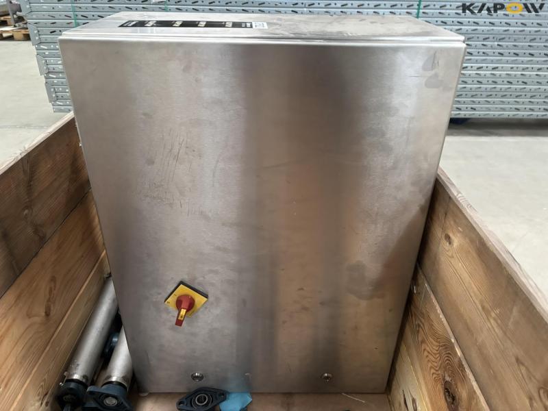 Electrical cabinets 2 pcs. and carrier rollers 8