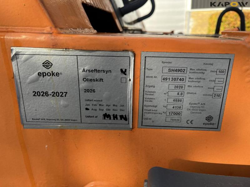 Epoke Sirius Combi Ast SH4902 salt spreader 28