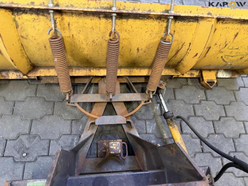 Epoke snow plow for skid steer loader 10