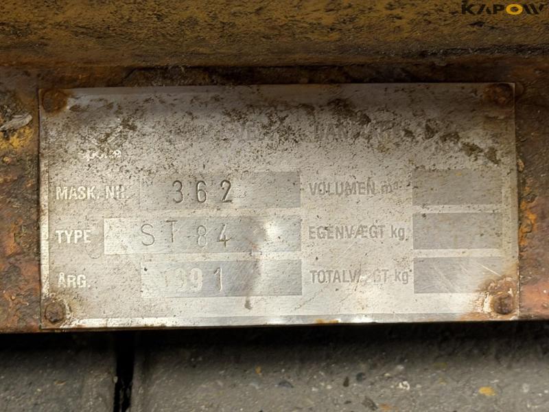 Epoke snow plow for skid steer loader 19