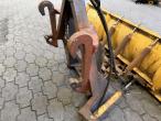 Epoke snow plow for skid steer loader 14