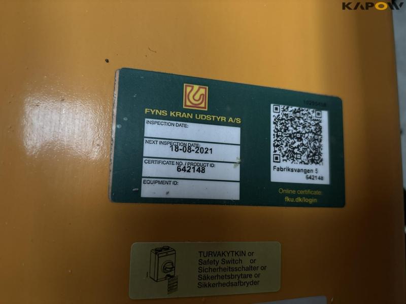 ERIKKILA KEJC 250 kg jib crane 15