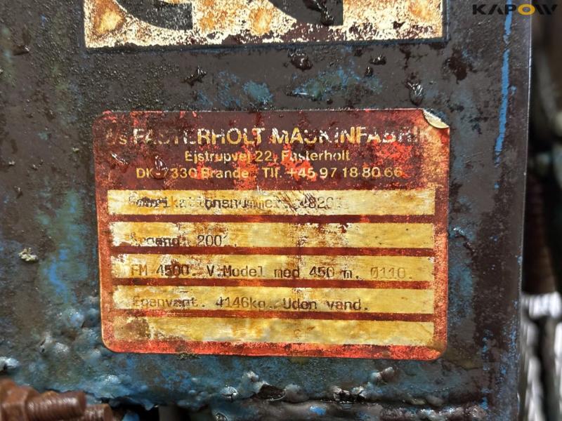 Fasterholt FM 4500V irrigation machine 57