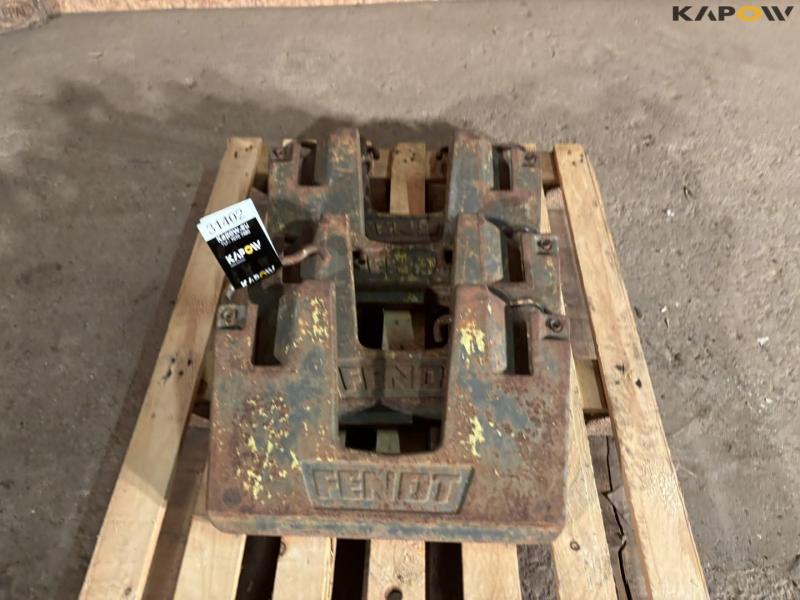 Fendt weight blocks - 4 pcs. 2