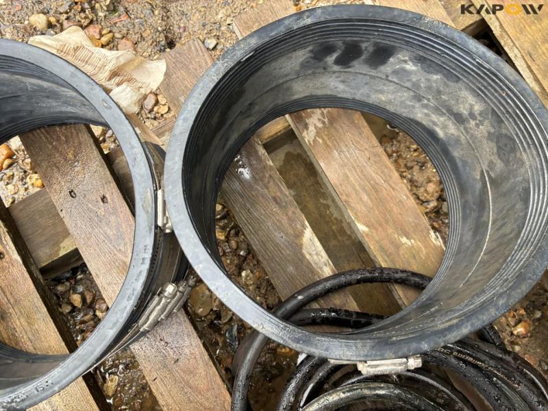 Fernco and flexseal couplings 9