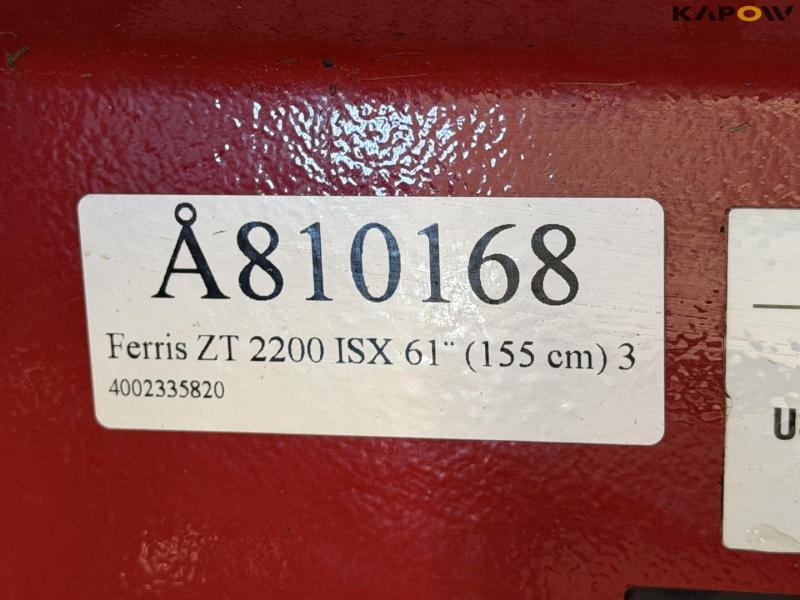 Ferris Zero turn ISX 2200 28