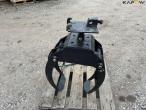 FHM ZD50 forestry grapple with mini excavator hitch 5