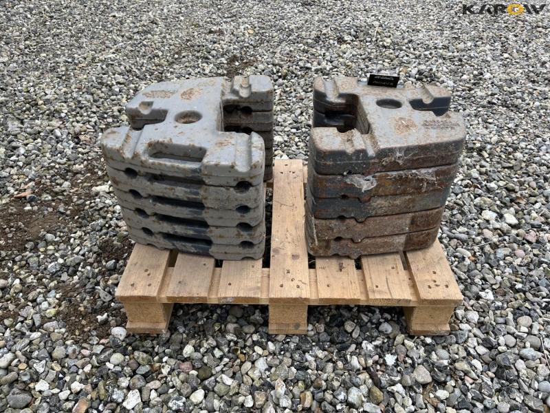 Fiat weight blocks - 10 pcs. 2