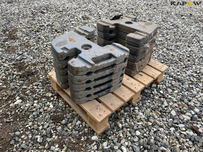 Fiat weight blocks - 10 pcs. 3