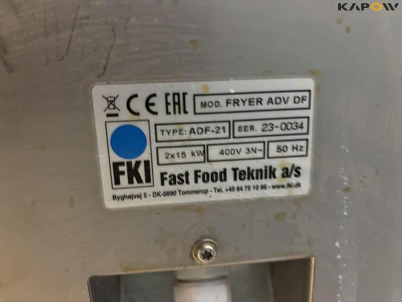 FKI ADF-21 double fryer 27