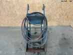 Gas cylinder cart with included hose and welding unit 2