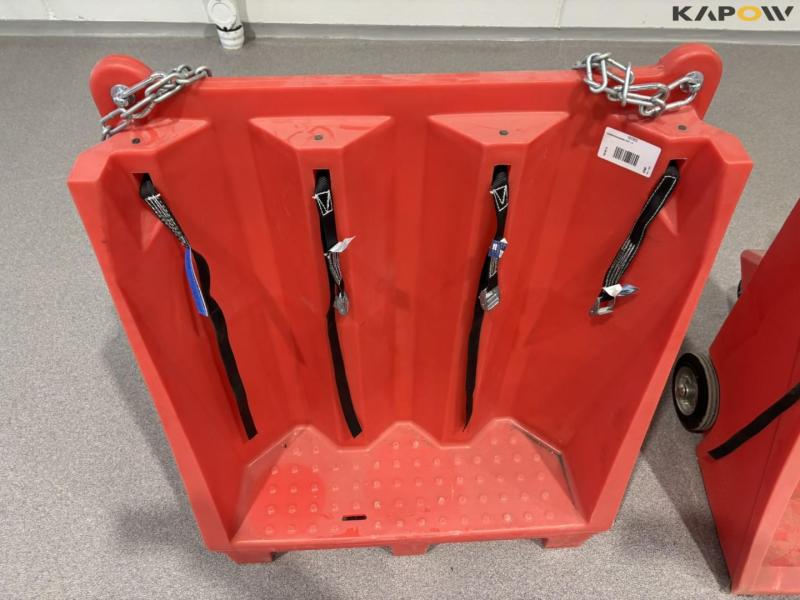 Bottle trolley and holder 18