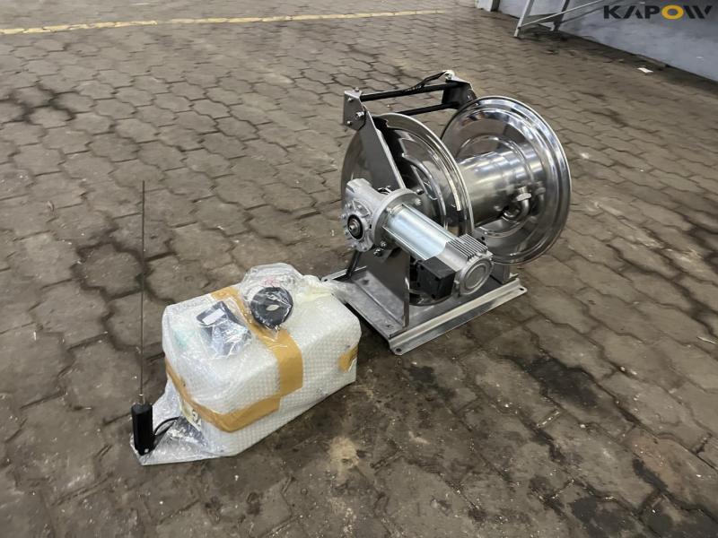 Flexbimec Stainless steel hose reel with remote control - New 7