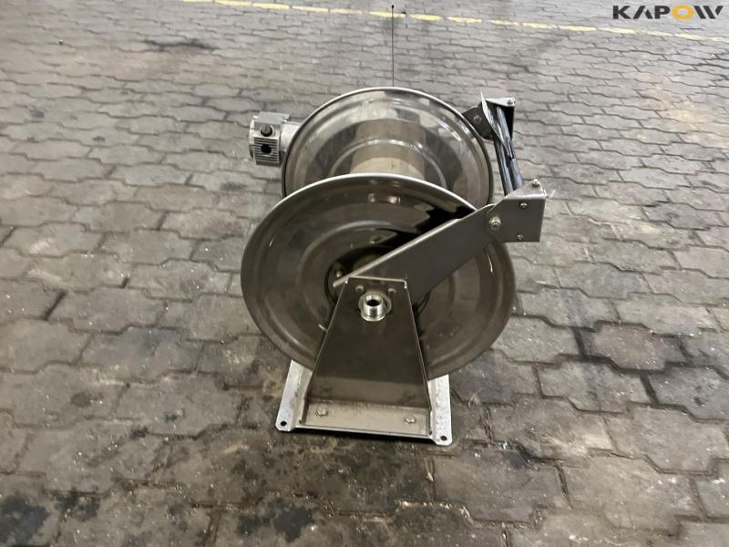 Flexbimec Stainless steel hose reel with remote control 4